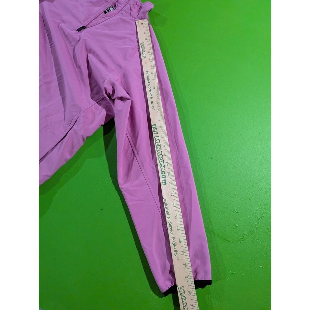 Adidas ClimaProof Pink Windbreaker Jacket Women's Large Golf Tennis 1/4‎ Zip - Picture 9 of 11